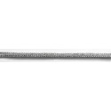 120460-101 CORDON FANTASIA VEDA 8 MM. POLIESTER 100% PLATA Venta en piezas de 20.00 M