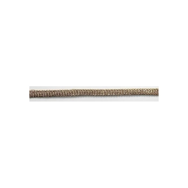 120460-104 CORDON FANTASIA VEDA 8 MM. POLIESTER 100% COBRE Venta en piezas de 20.00 M