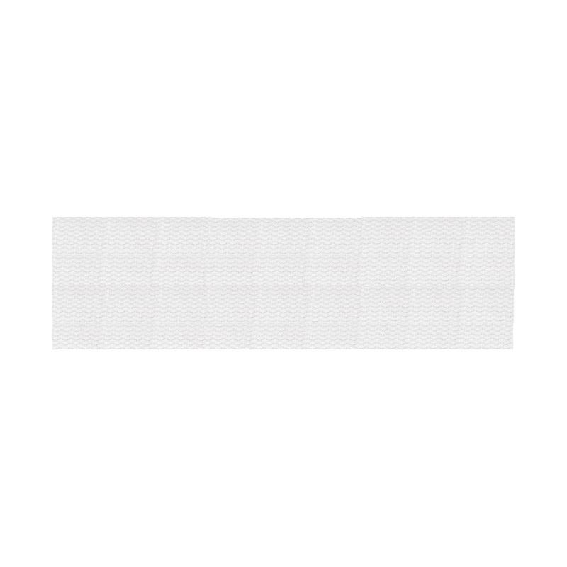 126509-32-0001 CINTA MOCHILA MARILU 32 MM. POLIESTER 50%-ALGODON 50% BLANCO Venta en piezas de 45.70 M