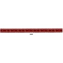 129828-09 GALON TERCIOPELO NANDINI 10 MM. PA+PET+METALLIC ROJO Venta en piezas de 20.00 M