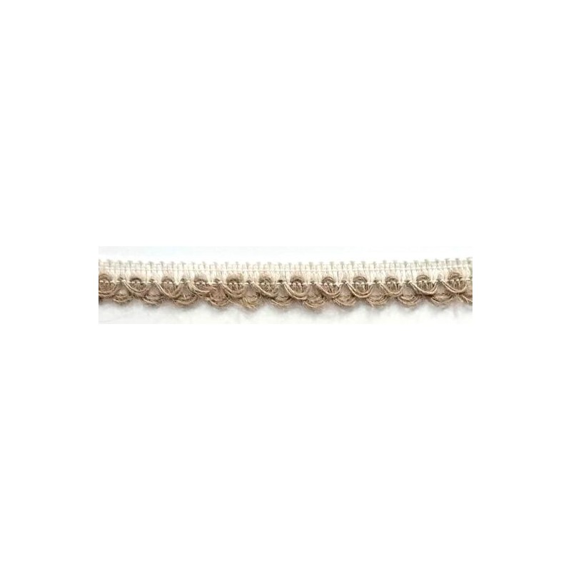 138015-3 REMATE FANTASIA IDALIA 18 MM. ALGODON 50%/YUTE 50% NATURAL/YUTE Venta en piezas de 19.00 M