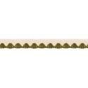 139000-3015 REMATE LANA ABBAS 20 MM. POLIESTER 100% MARFIL/VERDE Venta en piezas de 26.00 M