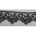 142101-02 PUNTILLA GUIPUR KANYA 50 MM. POLIESTER 100% NEGRO Venta en piezas de 19.00 M