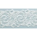 142105-01 GALON GUIPUR MEENA 70 MM. POLIESTER 100% BLANCO Venta en piezas de 19.00 M