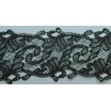 142105-02 GALON GUIPUR MEENA 70 MM. POLIESTER 100% NEGRO Venta en piezas de 19.00 M