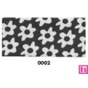 31024-25-0002 BIES PERFILADO ESTAMPADO XOLA 25 MM ALGODON 100% NEGRO Venta en piezas de 20.00 M