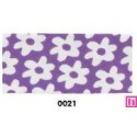 31024-25-0021 BIES PERFILADO ESTAMPADO XOLA 25 MM ALGODON 100% LILA Venta en piezas de 20.00 M