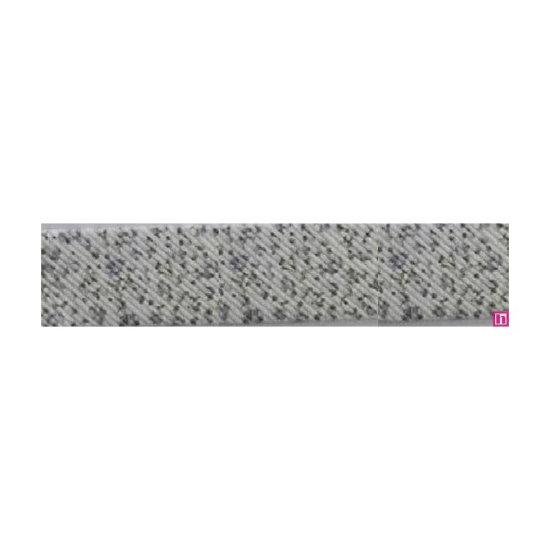 3287-30-03 BIES PERFILADO ZEITA-FLORAL 30 MM. POLIESTER 70%-ALGODON 30% BLANCO/LILA Venta en piezas de 25.00 M