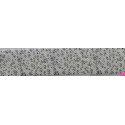 3287-30-03 BIES PERFILADO ZEITA-FLORAL 30 MM. POLIESTER 70%-ALGODON 30% BLANCO/LILA Venta en piezas de 25.00 M