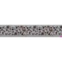 3288-18-04 BIES PERFILADO ZEITA-MARGARITA 18 MM. POLIESTER 70%-ALGODON 30% BLANCO/MARRON Venta en piezas de 25.00 M