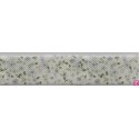 3288-30-02 BIES PERFILADO ZEITA-MARGARITA 30 MM. POLIESTER 70%-ALGODON 30% BLANCO/CELESTE Venta en piezas de 25.00 M