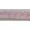 3311-18-01 BIES PERFILADO EILEN-FLOR 18 MM. POLIESTER 70%-ALGODON 30% ROSA Venta en piezas de 25.00 M
