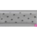 3312-18-04 BIES PERFILADO BELMIRO-ESTRELLA 18 MM. POLIESTER 70%-ALGODON 30% BLANCO/GRIS Venta en piezas de 25.00 M