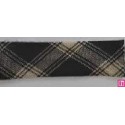 3314-18-03 BIES PERFILADO DIOGO-VICHY 18 MM. POLIESTER 70%-ALGODON 30% CHOCOLATE Venta en piezas de 25.00 M