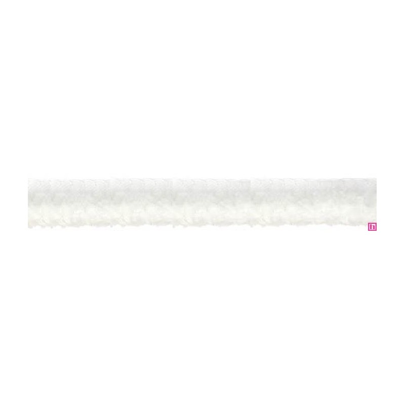 416225-01 CORDON FANTASIA PRIYA 10 MM. POLIESTER 100% BLANCO Venta en piezas de 10.00 M