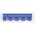 541258-019 PUNTILLA NYLON VILMA 35 MM. POLIESTER 100% AZUL Venta en piezas de 25.00 M