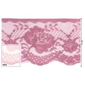 541260-006 PUNTILLA NYLON OREGANO 100 MM. POLIESTER 100% ROSA Venta en piezas de 25.00 M