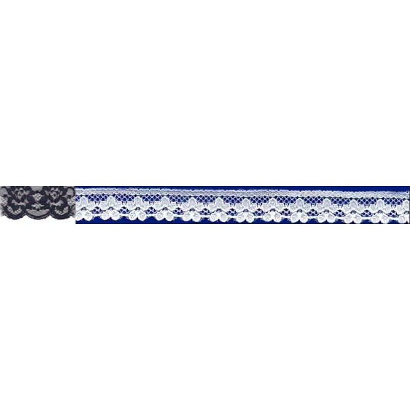 58568 ZARINA PUNTILLA NYLON 10 MM. POLIAMIDA 100% MARINO Venta en piezas de 20.00 M