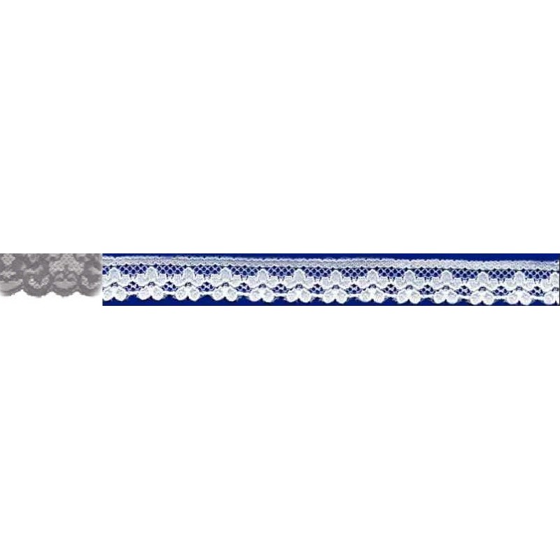 58569 ZARINA PUNTILLA NYLON 10 MM. POLIAMIDA 100% GRIS Venta en piezas de 20.00 M