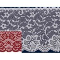 58589 FLORA PUNTILLA NYLON 110 MM. POLIAMIDA 100% GRANATE Venta en piezas de 20.00 M