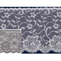 58590 FLORA PUNTILLA NYLON 110 MM. POLIAMIDA 100% GRIS Venta en piezas de 20.00 M