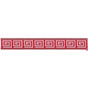 655364-09 CINTA JACQUARD TAFAR 25 MM. POLIESTER 100% ROJO Venta en piezas de 7.00 M