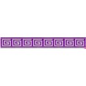 655364-22 CINTA JACQUARD TAFAR 25 MM. POLIESTER 100% MORADO Venta en piezas de 7.00 M