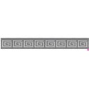 655364-27 CINTA JACQUARD TAFAR 25 MM. POLIESTER 100% GRIS Venta en piezas de 7.00 M