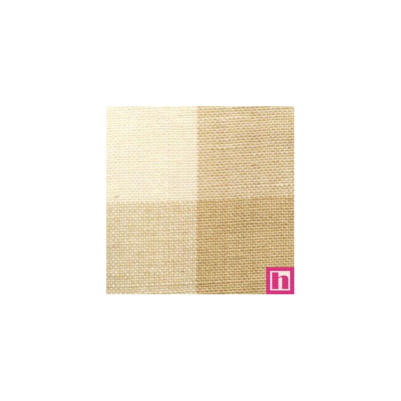 66098 PATCH. AMERICANO TRAMADO WILLSON (55) 110 CM. ALGODON 100% MARFIL/CAMEL Venta en piezas de 7.00 M