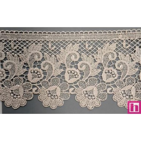 67098 PUNTILLA GUIPUR ELIEL 110 MM. POLIESTER 100% MAQUILLAJE Venta en piezas de 19.30 M