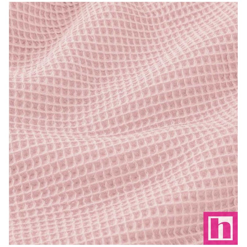 67210 NIDO DE ABEJA CARLO (01) 150 CM. 230 GR/M2. ALGODON 100% ROSA BEBE Venta en piezas de 7.00 M