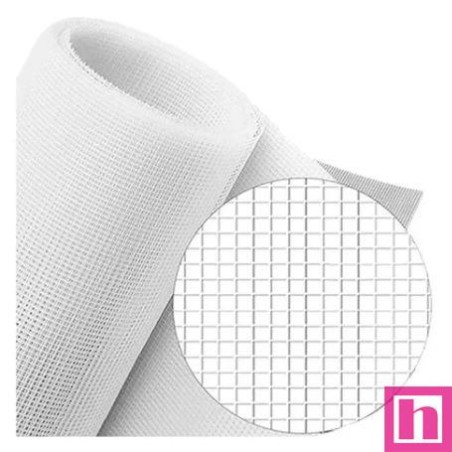 67284 SCREEN MOSQUITERA SEMIRIGIDA RIVER (01) 1.50 M.- 90 GR/M2. PVC 64%-36% FIBRA VIDRIO BLANCO Venta en piezas de 10.00 M