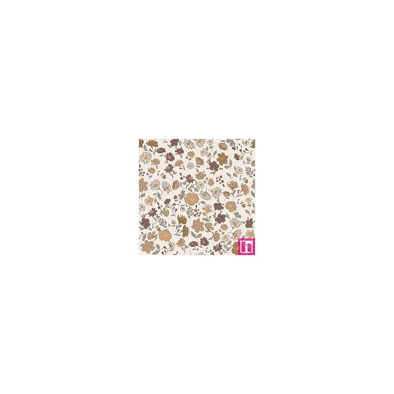 67478 VIYELA ESTAMPADA BEVERLY (01) 1.50 M. 145 GR/M2 - ALGODON 100% BEIG Venta en piezas de 5.00 M