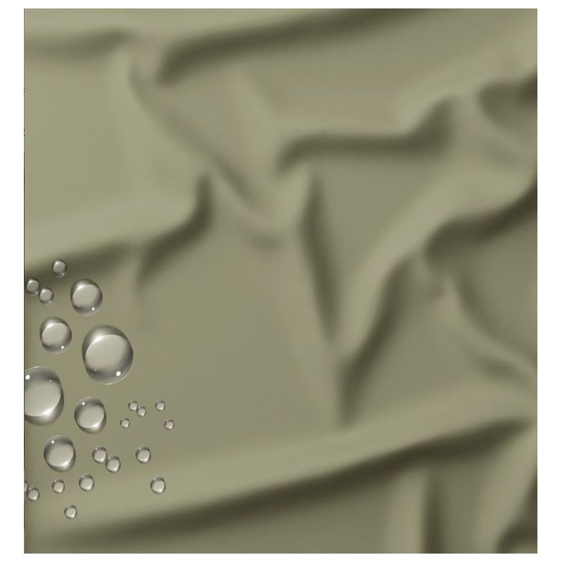67642 TEJIDO ANORAK-IMPERMEABLE VANNIA (04) 140 CM. 220 GR/M2. POLIURETANO 100% VERDE Venta en piezas de 10.00 M