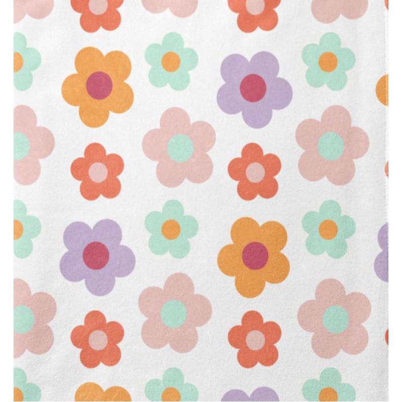 67675 CORALINA ESTAMPADA UTOPIA (01) 150 CM. 260 GR/M2. POLIESTER 100% BLANCO Venta en piezas de 10.00 M
