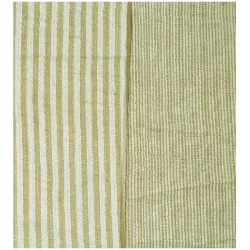 67973 DOBLE GASA TRAMADA HOLLIE (07) 125 CM. 125 GR/M2. ALGODON 100% SALVIA Venta en piezas de 10.00 M