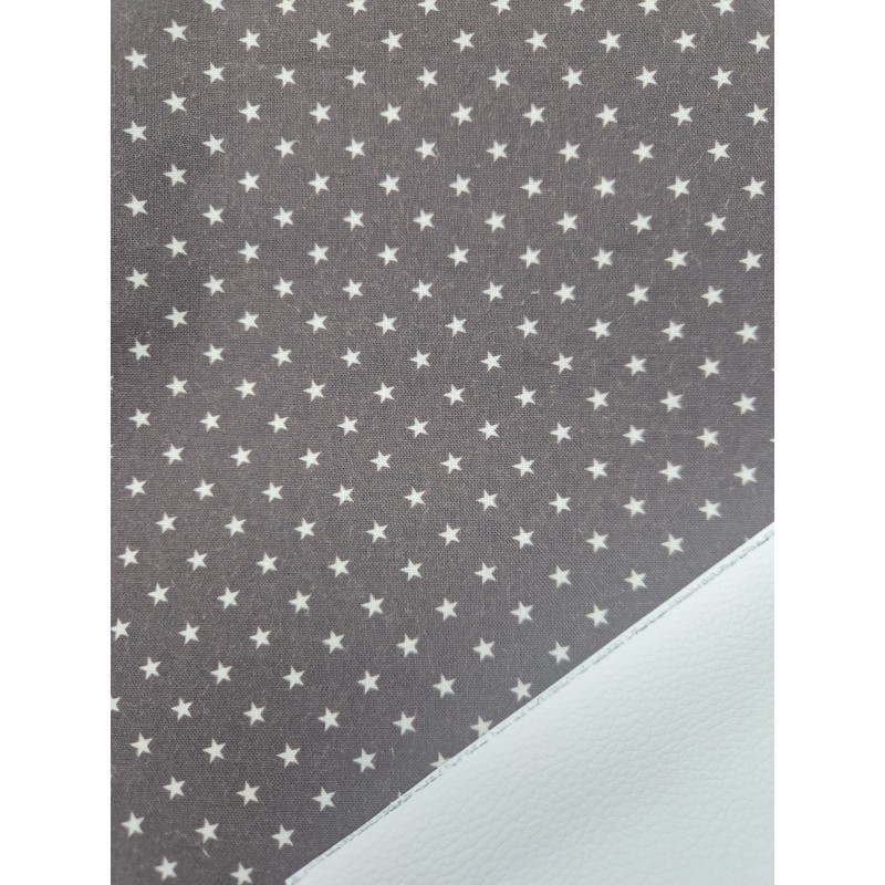 68020 TEJIDO ESTAMPADO SESAMO (83) 150 CM. 145 GR/M2. ALGODON 100% MARRON/NATURAL Venta en piezas de 10.00 M