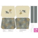 68128 TOTE BAGS BICICLETA - REVERSIBLE Y REPELENTE AL AGUA (19) 45X50 CMS. POLIESTER 100% GRIS Venta en piezas de 1.00 U