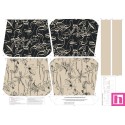 68129 TOTE BAGS GARABATOS - REVERSIBLE Y REPELENTE AL AGUA (20) 45X50 CMS. POLIESTER 100% NEGRO Venta en piezas de 1.00 U