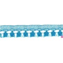 727388-016 FLECO BOLILLO SHAIRA 30 MM. POLIESTER 100% TURQUESA Venta en piezas de 25.00 M