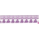 727388-021 FLECO BOLILLO SHAIRA 30 MM. POLIESTER 100% LILA Venta en piezas de 25.00 M