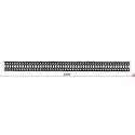 727390-2101 GALON FANTASIA ANAYA 10 MM. POLIESTER 100% NEGRO/PLATA Venta en piezas de 25.00 M