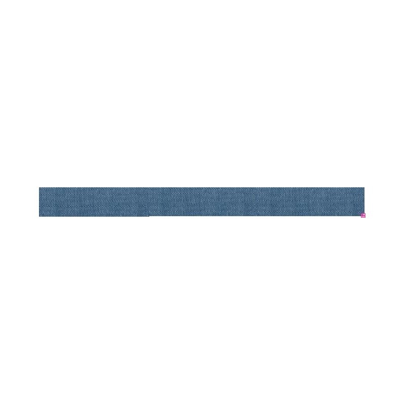 814223-15-17 CINTA VAQUERA MAKENA 15 MM. POLIESTER 100% DENIM Venta en piezas de 26.70 M
