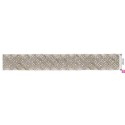 856192-0101 GALON TERMOADHESIVO ABEBA 23 MM. BROSS+CRISTAL NEUTRO Venta en piezas de 5.00 M