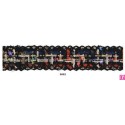 901035-02 GALON FANTASIA KEVIN 30 MM. POLIESTER 100% NEGRO Venta en piezas de 18.00 M