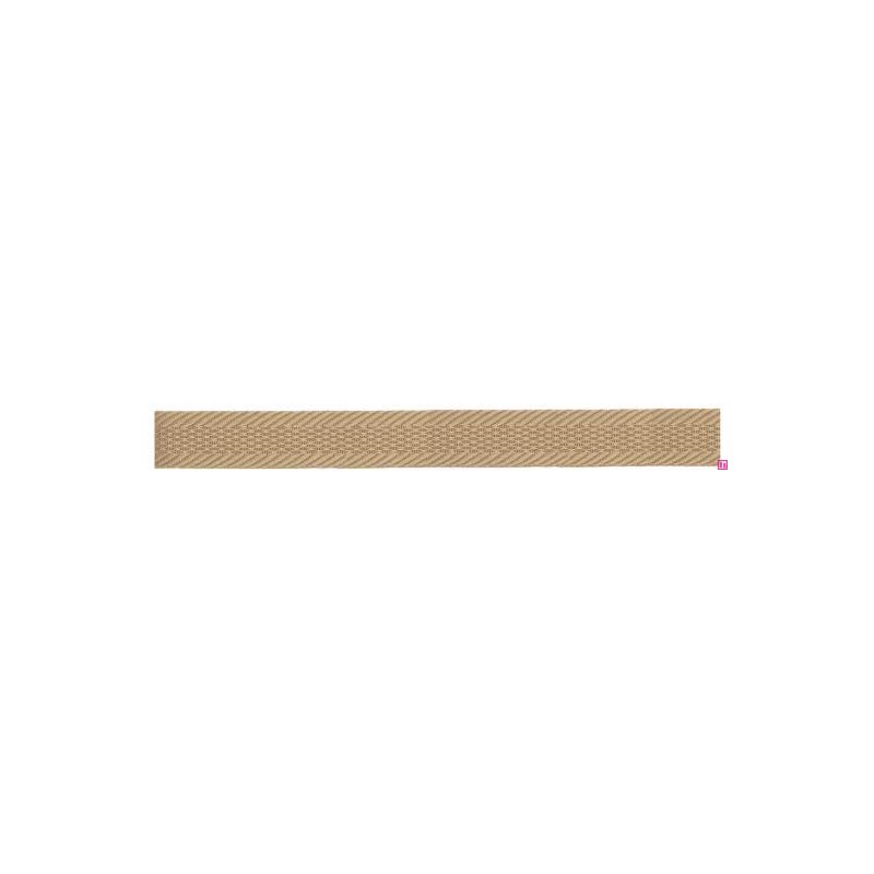 903069-15-24 CINTA TEJIDA INAYA 15 MM. POLIESTER 100% CAMEL Venta en piezas de 45.00 M
