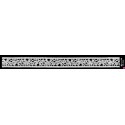 908249-0001 GALON GUIPUR FANTASIA AICHA 12 MM. POLIESTER + POLIETILENO BLANCO Venta en piezas de 13.70 M