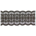 908258-102 GALON TUL FANTASIA 70 MM. GAMORA POLIESTER 100% COBRE Venta en piezas de 9.10 M