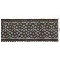 908259-102 GALON TUL FANTASIA 65 MM. DULCIE POLIESTER 100% COBRE Venta en piezas de 9.10 M