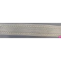 9271-102 ENTREDOS REJILLA BOLILLO TRUMAN 25 MM. ALGODON 100% MARFIL Venta en piezas de 25.00 M